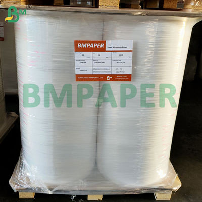 Белая оберточная бумага для зубочисток 24-30 г/м² - легко запечатывается, пищевой сорт