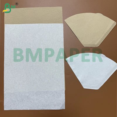 21g 50g Food Grade Filter Paper Rolls For Coffee Pou White & Natural Brown 50mm 76mm Core
