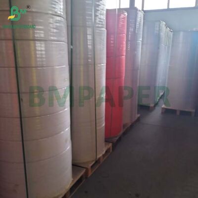 80gsm White CB And 56gsm Yellow CF Carbonless NCR Paper Sheet 22”x 34”