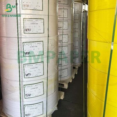 Black Image 53g 57g CB White CFB Blue CF Yellow Carbonless Paper Roll