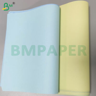 75 гм 55 гм Черно-синее изображение Custom Roll Width NCR Paper Rolls