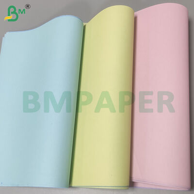 75 гм 55 гм Черно-синее изображение Custom Roll Width NCR Paper Rolls