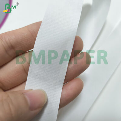 High Air Permeability Textured Paper 25gsm Precut Small Rolls For Cigarette Making