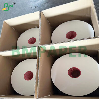 High Air Permeability Textured Paper 25gsm Precut Small Rolls For Cigarette Making