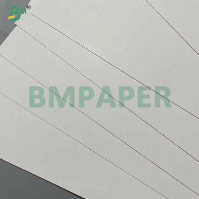 C1S One Side Glossy Bright White High Stiffness Cover Paper Board Sheets 
