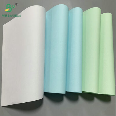 Бескислотная бумага NCR 8,5" x 11" Белая/Канареечная/Розовая Идеально подходит для счетов и квитанций