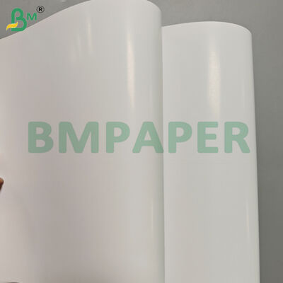 170 грамм Двухсторонняя покрытая глянцевая художественная бумага Jumbo Rolls 38 "ширина