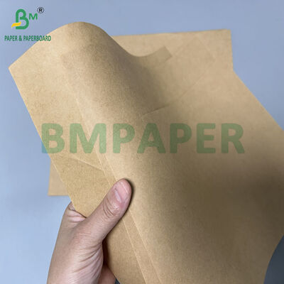 Крафт-бумага мешочная коричневая из первичного сырья 70 г/м² 80 г/м² для магазинных пакетов 80 см 90 см