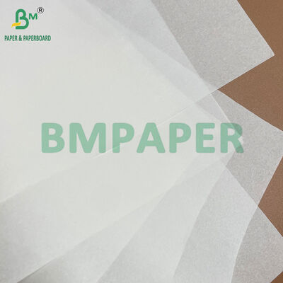 Продовольственная белая бумага для гамбургеров Антижирные Jumbo Rolls Kit 4 Kit 5