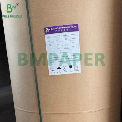 Продовольственная белая бумага для гамбургеров Антижирные Jumbo Rolls Kit 4 Kit 5